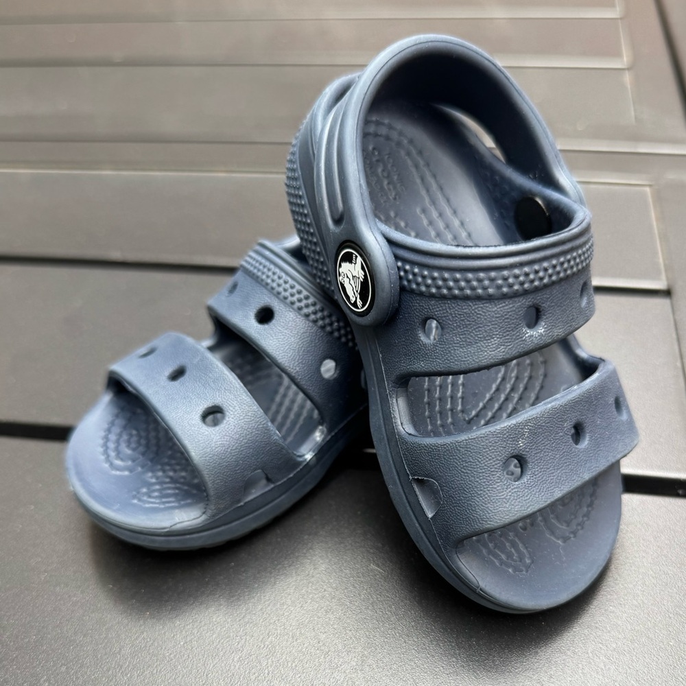 CROCS Kids Navy Sandals